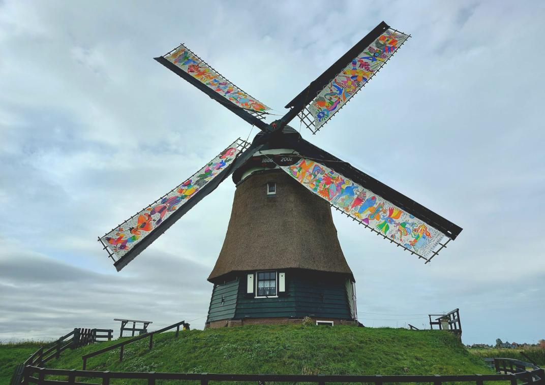Molen Etersheim in vreugdestand