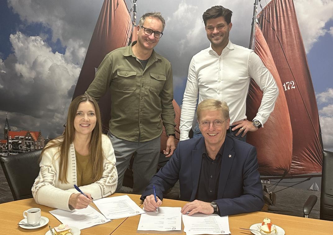 Ondertekenen overeenkomst Bokkingstraat