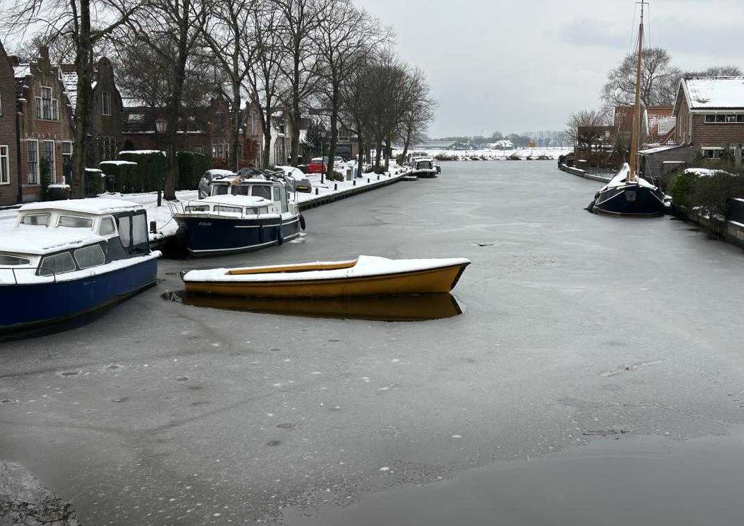 Losgeslagen boot Edam
