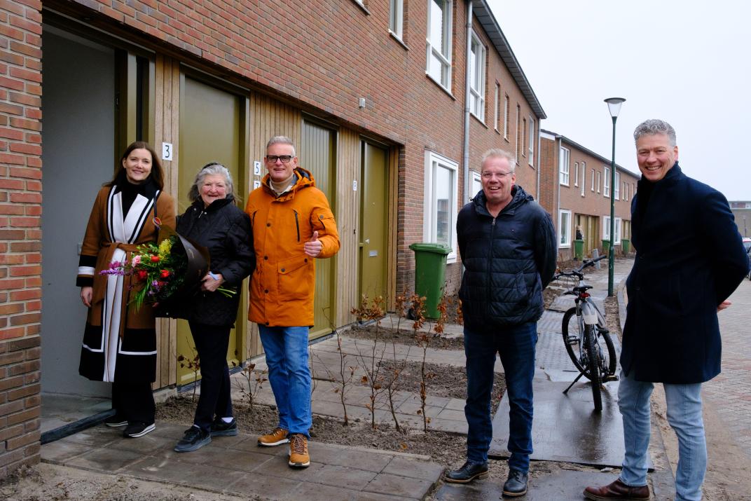 Overhandiging sleutel Noorderstraat