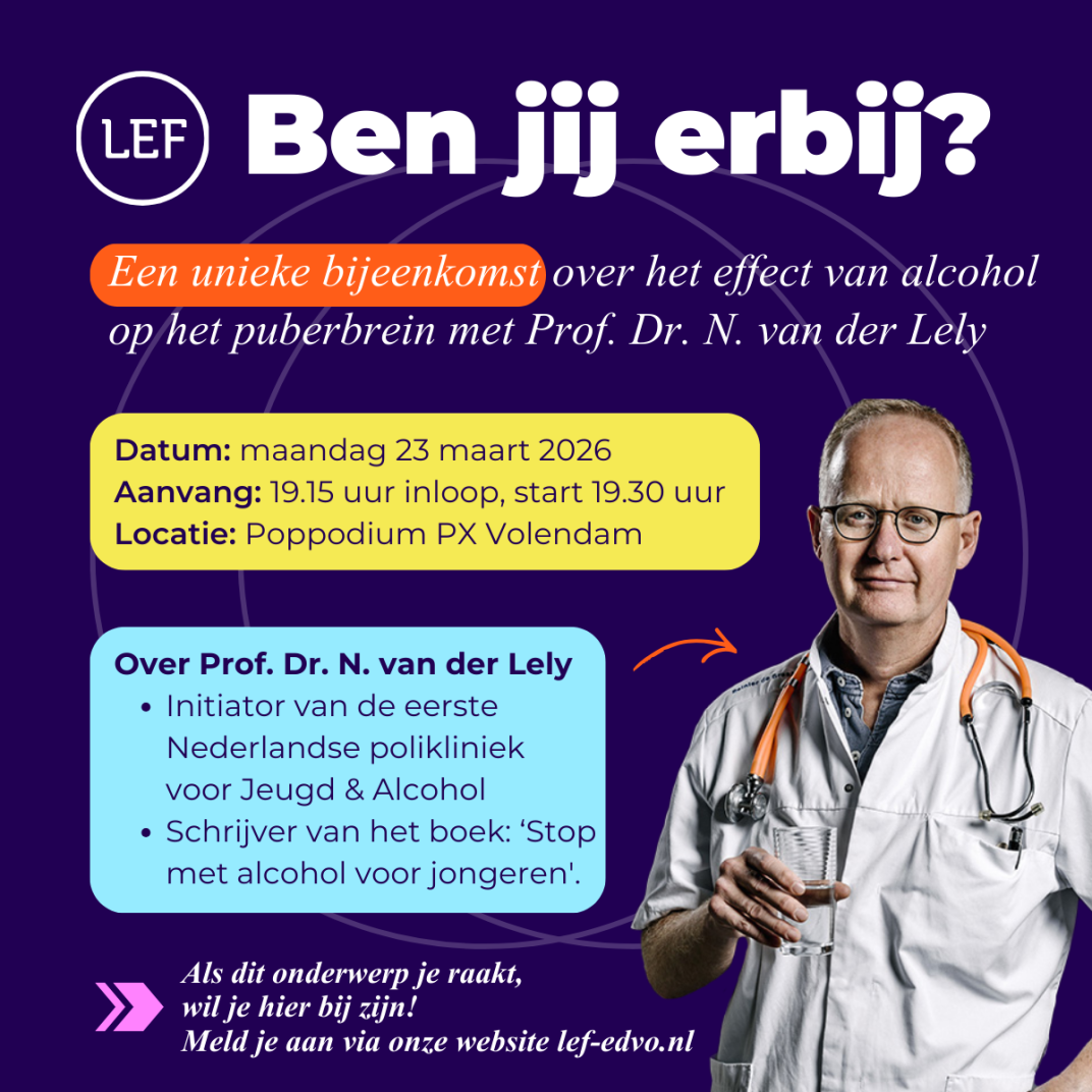 LEF bijeenkomst uitnodiging
