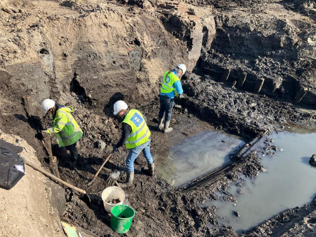 opgraving IJsselmeerdijk