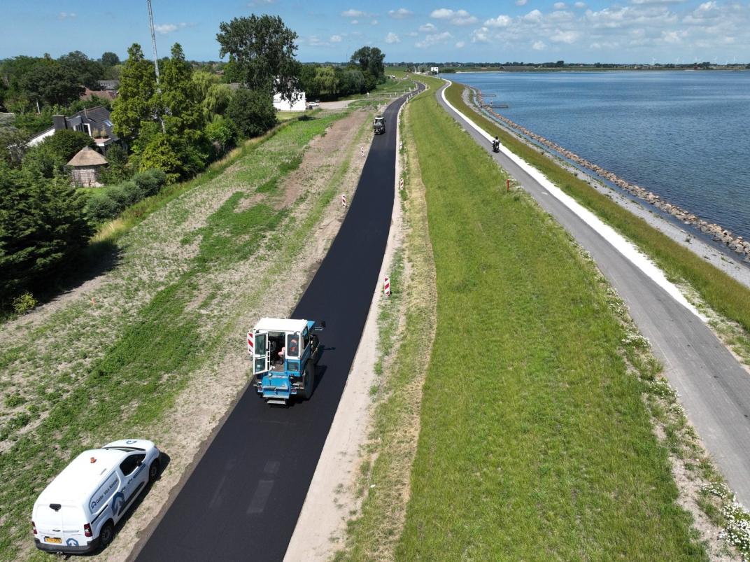 asfalteren ijsselmeerdijk