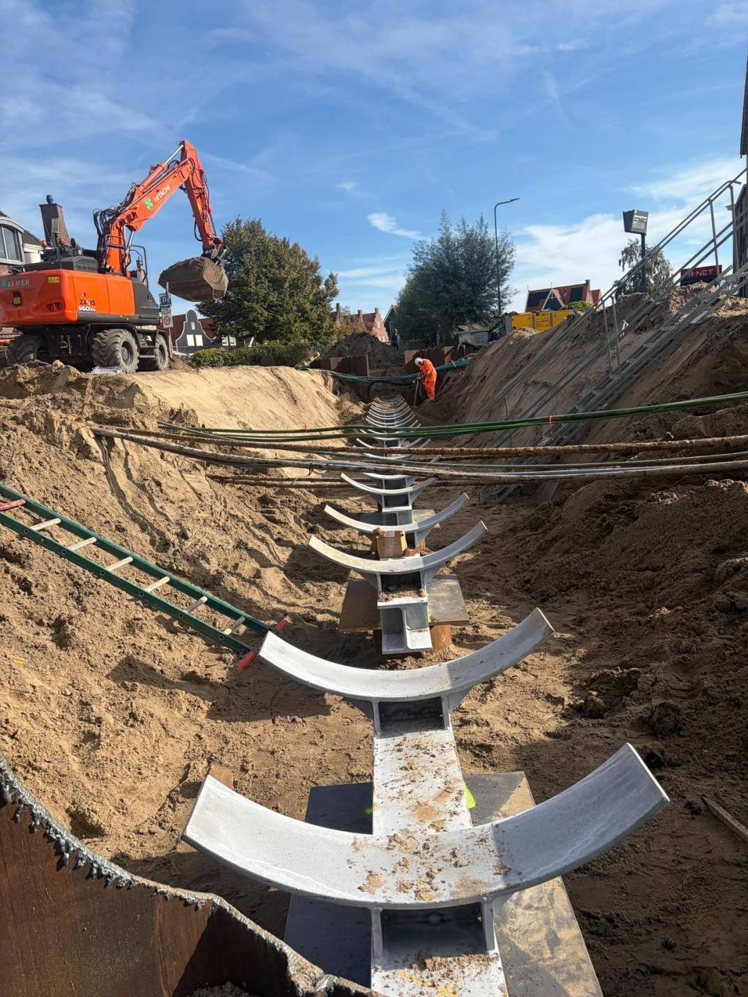 betonnen ondergrond duiker