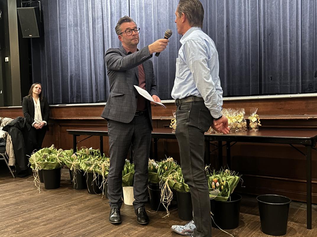 Huldiging sportkampioenen