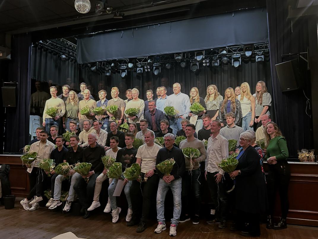 Huldiging sportkampioenen